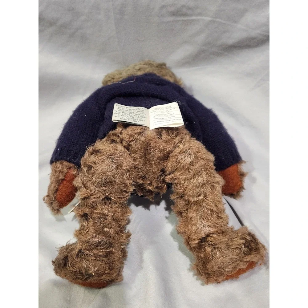 1996 Ganz Cottage Jointed Mohair Teddy Bear Bernie Fully Jointed Wabble Head 13